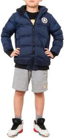 img 2 attached to 🧥 SNOW DREAMS Boys Winter Coat: Waterproof Puffer Fall Jacket with Hood for Warmth & Style, Ideal Kids Outerwear Parka