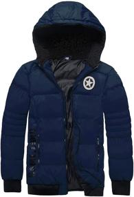 img 4 attached to 🧥 SNOW DREAMS Boys Winter Coat: Waterproof Puffer Fall Jacket with Hood for Warmth & Style, Ideal Kids Outerwear Parka