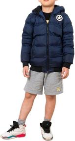 img 3 attached to 🧥 SNOW DREAMS Boys Winter Coat: Waterproof Puffer Fall Jacket with Hood for Warmth & Style, Ideal Kids Outerwear Parka