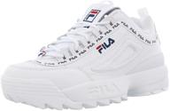 fila disruptor ii sneaker for little kids: stylish and comfortable footwear logo