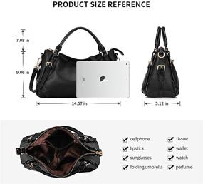 img 1 attached to 👜 Натуральные кожаные женские сумки и кошельки от Kattee