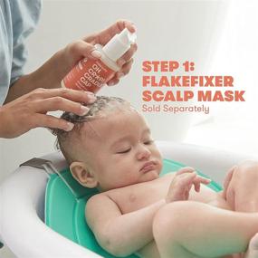 img 1 attached to 🚿 Раствор Cradle Cap Flake Fixer Frida Baby Oh CRP для борьбы с перхотью на коже головы: идеальное решение для сухой кожи головы.