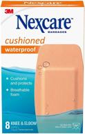 nexcare cushion bandages 8 count packages logo