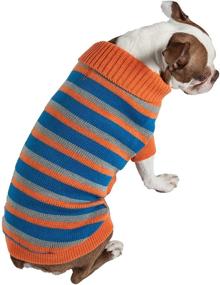 img 3 attached to Striped Fashion Designer Pet Sweater