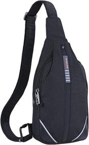 img 4 attached to 🎒 Convenient and Versatile: WATERFLY Crossbody Backpack – Your Ultimate Travel Companion