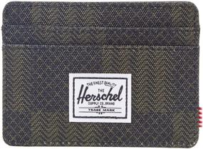 img 1 attached to 💐 Herschel Charlie Wallet with Pixel Floral Design - Stylish Women's Handbags and Wallets