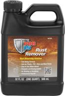 get rid of rust with por-15 rust remover: 1 quart - effective rust dissolving solution, reusable, biodegradable, safe for delicate metal, plastic, pvc, viton, and paints logo
