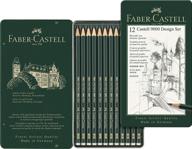 карандаш faber-castell 9000 design - упаковка из 12 штук, fc119064 логотип