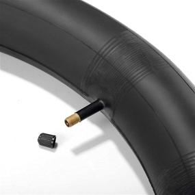 img 3 attached to 🚴 20x4 Fat Tire Bike Inner Tube: Premium Butyl Rubber Tube with Schrader Valve 35mm - 20 x 4.0 inch | Includes 2 Durable Tire Levers