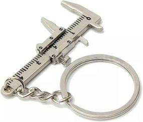 img 2 attached to Fashion Vernier Keychain Precision Miniature Test, Measure & Inspect