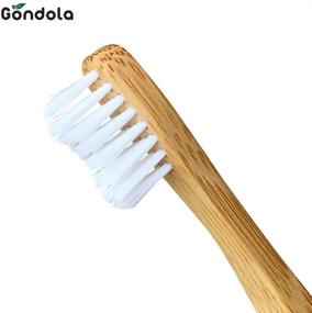 img 1 attached to 🎋 Bamboo Toothbrush Kids: Eco-Friendly Organic Vegan Dental Solution for Children - Soft Bristles (4 Count)