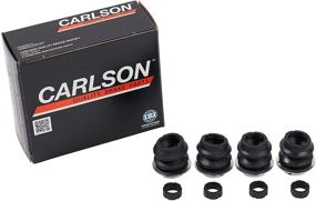 img 4 attached to Enhance Your Braking Performance with Carlson Quality Front and Rear Disc Brake Caliper Guide Pin Boot Kit - Model 16078