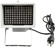 🔦 dmetric ir illuminator: long range 80m, wide angle 60 degree for cctv camera - night vision lamp 850nm infrared 96 led, waterproof, indoor outdoor security, ac 110v - 220v logo