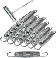 ok5star trampoline springs - 20 pack of 5.5/7 inch heavy duty stainless steel replacement springs for trampoline with spring tool included логотип