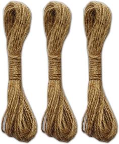 img 2 attached to LWR CRAFTS Jute Cord 1.5mm 45ft - Pack of 3 - Improved SEO