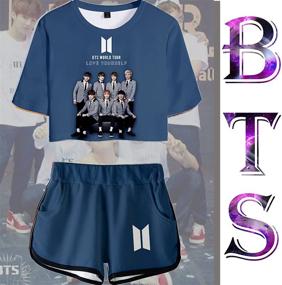 img 1 attached to 👕 Shop the Bangtan Casual T-Shirt: J-Hope Support for Boys' Clothing Sets