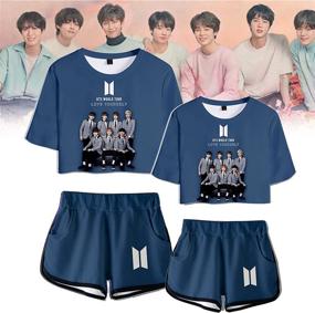 img 3 attached to 👕 Shop the Bangtan Casual T-Shirt: J-Hope Support for Boys' Clothing Sets