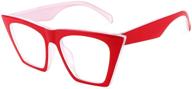 feisedy reading glasses blocking eyestrain vision care logo