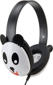 img 2 attached to Califone 2810-PA Panda Design Listening First Kids Stereo Headphones, Compatible with PC and Apple Devices