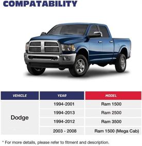 img 3 attached to 🔧 KSP 3-Inch Front Leveling Lift Kits Compatible with 4WD Ram 1500 (1994-2001), Ram 2500 (1994-2013), Ram 3500 (1994-2012) | 3" Solid Steel Strut Lift Kits Coil Spring Spacers (Pack of 2)