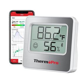 img 4 attached to ThermoPro Bluetooth Hygrometer Thermometer Greenhouse