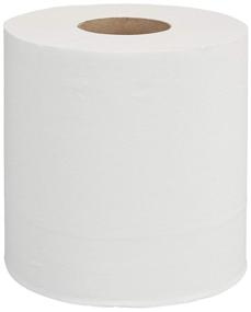 img 4 attached to 🧻 Highly Absorbent AmazonCommercial Ultra Plus Center Pull Towels - 600 Towels per Roll, 6 Rolls
