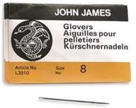 🧵 john james glovers needles - set of 8 high-quality sewing needles logo