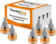 🐱 thunderease cat calming pheromone diffuser refill: reduce scratching, urine spraying, marking, and anxiety with feliway (180 day supply) логотип