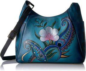 img 4 attached to 👜 Anna Anuschka: Genuine Leather Women's Handbags & Wallets - Hobo Bags Collection