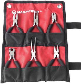 img 3 attached to MAXPOWER 6 Piece 4 5 Inch Nippers Combination
