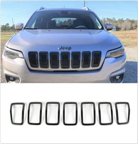 img 4 attached to Meyffon Insert Cherokee 2019 2020 Grille