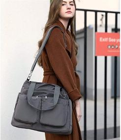 img 3 attached to 👜 Stylish and Functional Crossbody Pockets Shoulder Handbags for Women on the Go