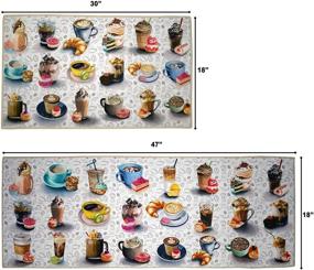 img 2 attached to Artistic Kitchen Mat Set 2