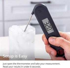 img 3 attached to Introducing Greater Goods Wireless Digital Food 🌡️ Thermometer: Enhanced Accuracy and Stylish St. Louis Design