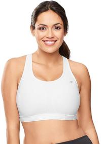 img 3 attached to 🏋️ White Vented Compression Sports Bra for Women in 2X Large Plus Size