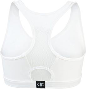 img 1 attached to 🏋️ White Vented Compression Sports Bra for Women in 2X Large Plus Size