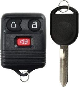 img 1 attached to 🔑 KeylessOption - Безключевой пульт управления с автомобильным ключом для входа без ключа и необработанным зажиганием автомобиля GQ43VT11T, CWTWB1U345