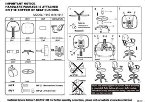 img 1 attached to Продукт: "Boss Office Products B1615 BK Эргономичная мебель и мебель для домашнего офиса