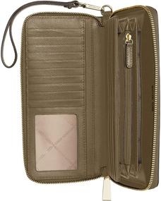 img 2 attached to Michael Kors Jet Continental Wristlet Women's Handbags & Wallets and Wristlets