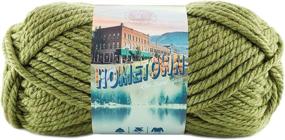 img 1 attached to 🦁 Lion Brand Hometown USA Yarn in Oklahoma City Green: Vibrant and Durable!