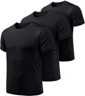 athlio men's workout running shirts: sun protection, quick dry & athletic - 2 or 3 pack options! logo