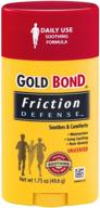 🔒 gold bond unscented friction defense, 1.75 oz (2 pack) логотип