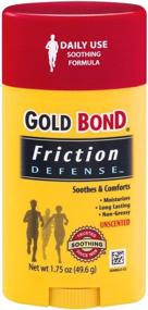 img 1 attached to 🔒 GOLD BOND Unscented Friction Defense, 1.75 Oz (2 Pack)