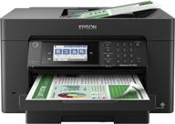 🖨️ epson workforce pro wf-7820: wireless wide-format printer with auto 2-sided print, copy, scan, fax, 50-page adf & alexa compatibility logo