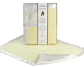 img 4 attached to Yellow COMFORT SILKIE Security Blanket ~ The Ultimate Choice for Optimal Comfort. Recognized as the Leader in its Category.