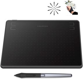 img 4 attached to 🖌️ High-Performing HUION HS64 Digital Graphics Drawing Tablet: Android Support, Battery-Free Stylus, 8192 Pressure Sensitivity, 4 Express Keys - Perfect for Beginners, 6.3x4inch