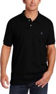 u s polo assn interlock heather logo