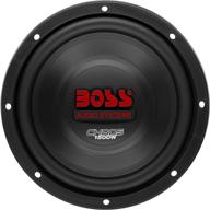 🔊 boss audio systems ch10dvc car subwoofer - 1500w, 10 inch, dual 4 ohm voice coil: powerful bass for your ride! logo