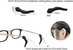 img 3 attached to Eyeglass Anti Slip Silicone Sunglasses Eyeglasses