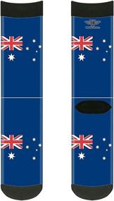 img 1 attached to Buckle Down Unisex Adults Socks Australia Flags
